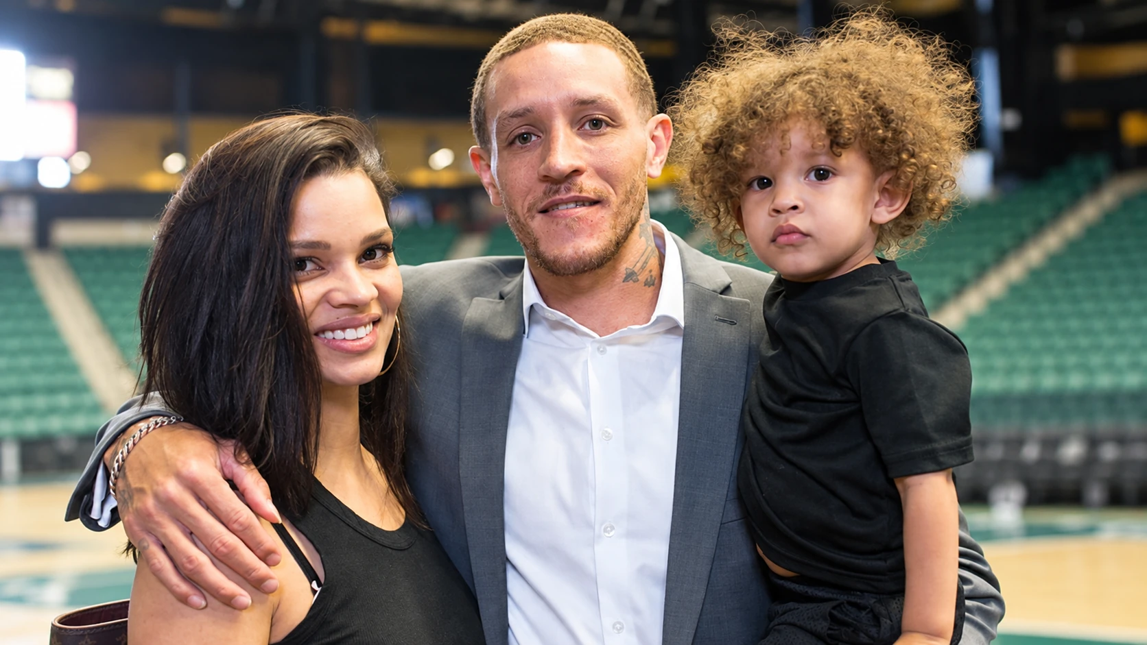 Meeting Delonte West and the early relationship - caressa suzzette madden